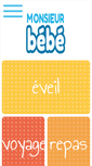 Mobile Screenshot of monsieur-bebe.fr